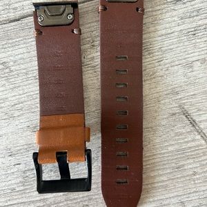 Garmin Watch Straps - Brown Leather